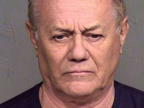 Robert Ermis Andronyk pictured in a mugshot taken by the Maricopa County Sheriff's Office following his 2013 arrest in Chandler, Ariz. Andronyk faces several charges of child luring for a sexual purpose in Arizona.