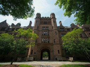 Yale University campus in New Haven, CT.