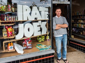 Mike Hallatt, the proprietor of Pirate Joe's in Vancouver, B.C., has launched a crowdfunding campaign to raise funds for the next phase of his legal battle with U.S. grocery store Trader Joe's.