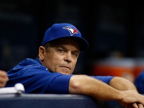 “Everything's still up for grabs,” said John Gibbons, who has somehow kept Humpty Dumpty together this summer. “We’ve been pretty fortunate.”
