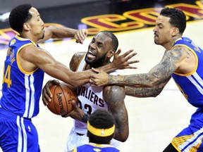 LeBron James and the Cleveland Cavaliers had their most physical, and most potent game of the NBA Finals on Friday night, to avoid elimination.