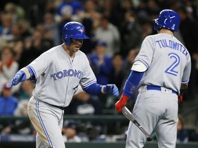 It wasn’t a surprise that Kendrys Morales rocked a two-run shot on Saturday or that Justin Smoak (pictured) contributed his team-leading 18th of the season.