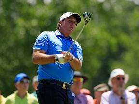This is the first time Phil Mickelson has missed the U.S. Open since he failed to qualify in 1993.