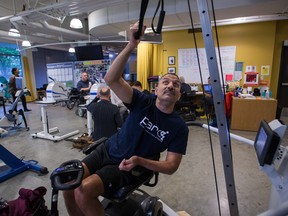 VANCOUVER, B.C .: JUNE 8, 2017 -- Peter Sakelariou is pictured at the Blusson Spinal Cord Centre in Vancouver, British Columbia on June 8, 2017.