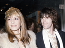 Anita Pallenberg with Keith Richards in 1970.