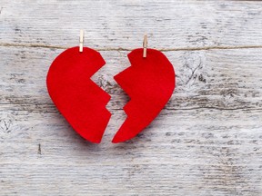 Enduring heart break has a real impact on your health, according to University of Aberdeen researchers