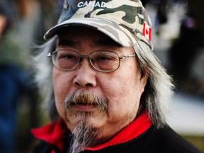 Sid Chow Tan, an advocate for Chinese-Canadians, attends at a Vancouver, B.C. anti-racism protest on March 23, 2013 in this file photo. THE CANADIAN PRESS/HO-David P. Ball
