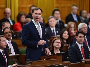 Minister of Finance Bill Morneau delivers the federal budget in the House of Commons on Parliament Hill in Ottawa, Wednesday, March 22, 2017. The Senate has given final approval to the federal government's budget ??? but with amendments that would delete the so-called escalator tax on booze.THE CANADIAN PRESS/Sean Kilpatrick