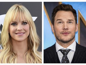 This combination photo shows actors, from left, Leslie Jones, Anna Faris, Chris Pratt and Gal Gadot, who are among the 774 people invited to join the Academy of Motion Picture Arts and Sciences. The film academy revealed its latest invitees on Wednesday, June 28, 2017. (AP Photo/File)