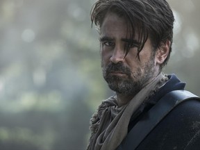 This image released by Focus Features shows Colin Farrell in a scene from "The Beguiled." (Ben Rothstein/Focus Features via AP)