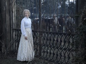 This image released by Focus Features shows Nicole Kidman in a scene from "The Beguiled." (Ben Rothstein/Focus Features via AP)