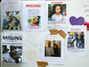 Posters for missing people on a wall near Grenfell Tower on June 15, 2017 in London, England, following the fire that engulfed it in the early hours of June 14.