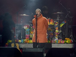 Liam Gallagher being a decent guy at the One Love Manchester concert.