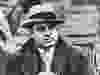 In this Jan. 19, 1931 photo, mobster Al Capone is seen at a football game in Chicago.