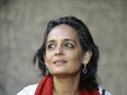 Author Arundhati Roy.