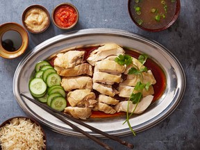 Hainanese chicken rice