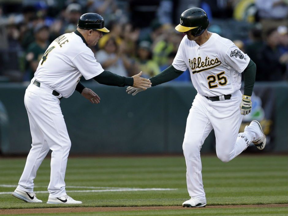 Oakland A's Boom and Bust Their Way to First Place - The New York Times