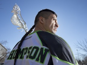 Jeremy Thompson is the eldest of four brothers playing in the National Lacrosse League this season.