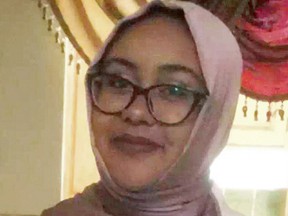 This undated image provided by the Hassanen family shows Nabra Hassanen in Fairfax, Va. P
