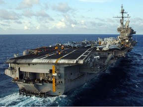 Aircraft carrier USS John F. Kennedy