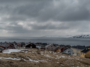 Vardo, an island town in Norway’s remote northeast which lies near restricted Russian naval bases, May 13, 2017. A secretive American-Norwegian radar project has provided a much-needed economic lifeline in Vardo, but also spawned fears over health hazards and fatalistic thoughts about the town’s fate should Russia and NATO ever enter into direct conflict.