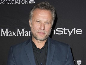 FILE - In this Sept. 12, 2015 file photo, Swedish actor Michael Nyqvist attends The Hollywood Foreign Press Association (HFPA) and InStyle's annual Toronto International Film Festival celebration in Toronto. Nyqvist, who starred in the original "The Girl With the Dragon Tattoo" films and often played villains in Hollywood movies like "John Wick" died after a year-long battle with lung cancer. He was 56. (Photo by Arthur Mola/Invision/AP, File)
