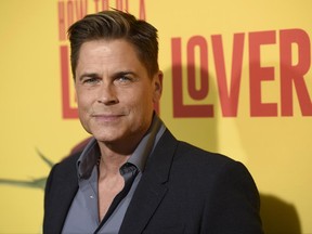 FILE - In this April 26, 2017, file photo, Rob Lowe arrives at the Los Angeles premiere of "How to Be a Latin Lover" at the ArcLight Hollywood. Lowe told Entertainment Weekly in an interview published online June 27, 2017, that he feared death during an encounter with a bigfoot-like creature in the Ozark Mountains while shooting his upcoming A&E docuseries "The Lowe Files." (Photo by Chris Pizzello/Invision/AP, File)