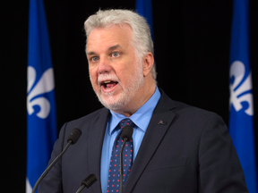 Quebec Premier Philippe Couillard is staying out of the new multilateral child care agreement.