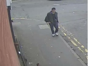 Salman Abedi at an unknown location in Greater Manchester, England  in the days just prior of the attack on Manchester Arena.