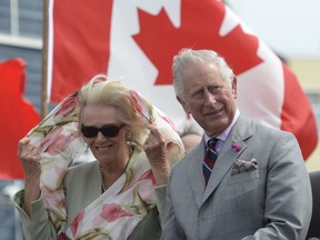 Prince Charles and Camilla in Canada