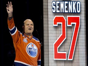 The Edmonton Oilers confirmed Dave Semenko's death in a statement Thursday.