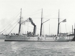 This undated image provided by NOAA shows the USCG Cutter McCulloch that was launched in 1896.