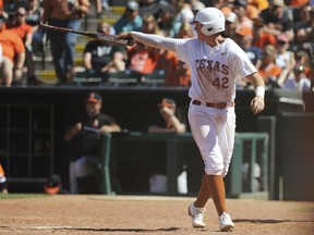 The Toronto Blue Jays selected University of Texas first baseman Kacy Clemens — son of Roger — in the eighth round of the Major League Baseball draft on Tuesday.