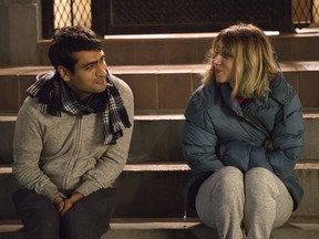 Kumail Nanjiani and Zoe Kazan in The Big Sick.