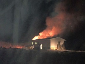 Wapekeka First Nation's only school, the Rev. Eleazear Winter Memorial School, burned to the ground along with their new portable classroom on May 13