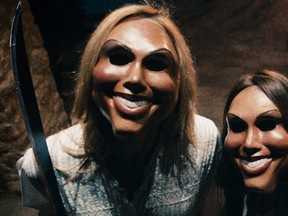 A still from The Purge.