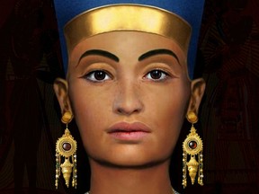 King Tut's wife Ankhesenamun.