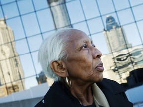 In this Jan. 11, 2016 file photo, Doris Payne poses for a photo in Atlanta