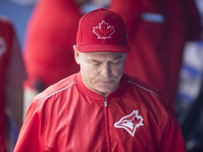 Toronto Blue Jays manager John Gibbons leaves the dugout after his team's 19-1 loss to the Houston Astros on July 9.