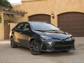 This photo provided by Toyota shows the 2017 Toyota Corolla, an example of a car that could be less expensive to lease new than to buy used. Car shoppers are becoming more eager to lease than to buy cars, according to recent data. Many car shoppers don't set out to lease a new car, but once they run the numbers, leases look like a much better deal. (David Dewhurst Photography/Courtesy of Toyota Motor Sales, U.S.A., Inc. via AP)