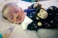 A British court will assess new evidence Monday July 10, 2017, in the case of 11-month-old Charlie Gard as his mother pleaded with judges to allow the terminally ill infant to receive experimental treatment for his rare genetic disease, mitochondrial depletion syndrome.