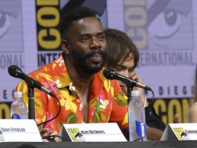 Colman Domingo attends the "Fear The Walking Dead" panel on day two of Comic-Con International on Friday, July 21, 2017, in San Diego. (Photo by Al Powers/Invision/AP)