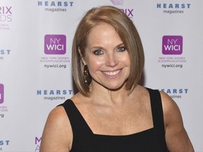 FILE - In this April 24, 2017 file photo, Katie Couric attends the Matrix Awards, hosted by New York Women in Communications, at the Sheraton Times Square in New York. Couric is leaving the online company Oath, formerly Yahoo, where she has been conducting interviews and reporting news since 2014. A representative for Couric said Friday, July 28, 2017, she turned down an opportunity for a short-term contract extension at Oath. (Photo by Charles Sykes/Invision/AP, File)