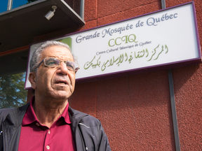 Mohamed Kesri at the Centre Culturel Islamique de Quebec, July 12, 2017 in Quebec City.