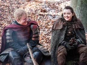 Ed Sheeran and Maisie Williams on Game of Thrones. It wasn't so bad, was it?