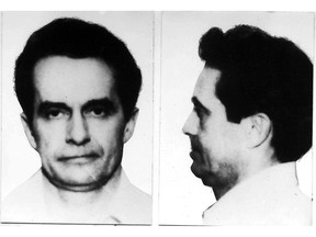 This photo May 4, 1981, file booking photo combo provided by the FBI shows Donald Eugene Webb, wanted in connection with the Dec. 4, 1980 murder of police Chief Gregory Adams in Saxonburg, Pa