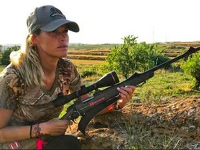 Spanish hunter Melania Capitan 27, was found dead of an apparent suicide at her apartment in Huesca, Spain.