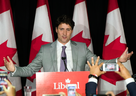 Prime Minister Justin Trudeau speaks at an event in Mississauga, on Thursday.