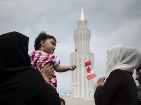 The Ahmadiyya Muslim Jama'at Canada hosts its largest Canada Day celebration at the Baitul Islam Mosque in Vaughan, Ont., on Saturday, July 1, 2017.