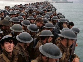 This image released by Warner Bros. Pictures shows a scene from "Dunkirk."